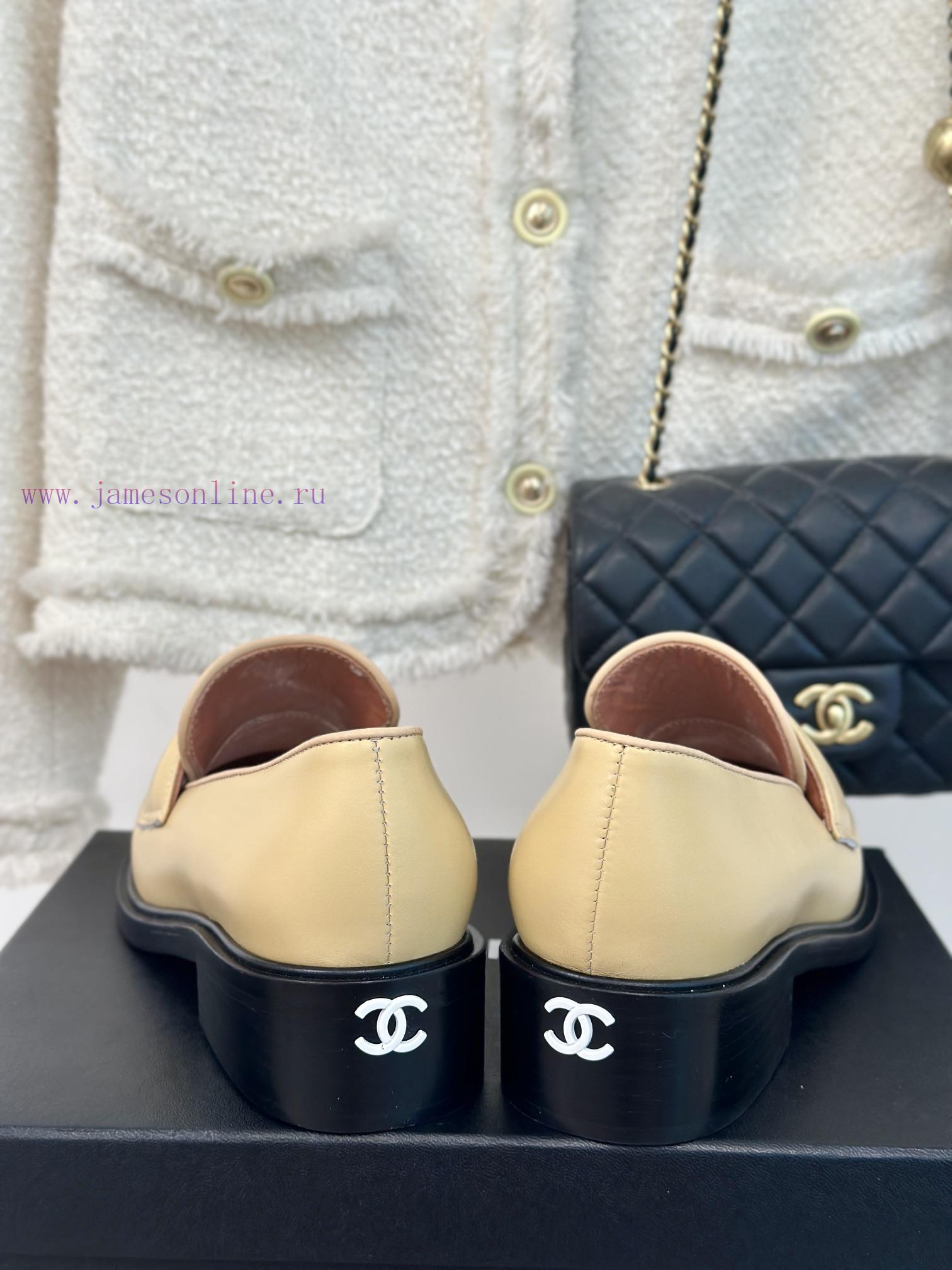 Chanel | Chanel 24P New ProductClassic Double C loafersThe shoe upper is made of imported caoh8wfuev - Image 7