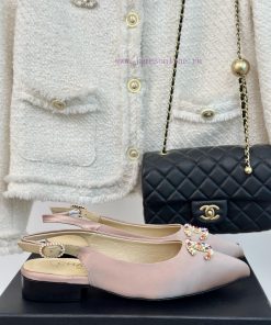 Chanel | Chanel 24P New Product ClassicDouble C-pointed back empty sandalsThe shoe upper is hyq56k3f