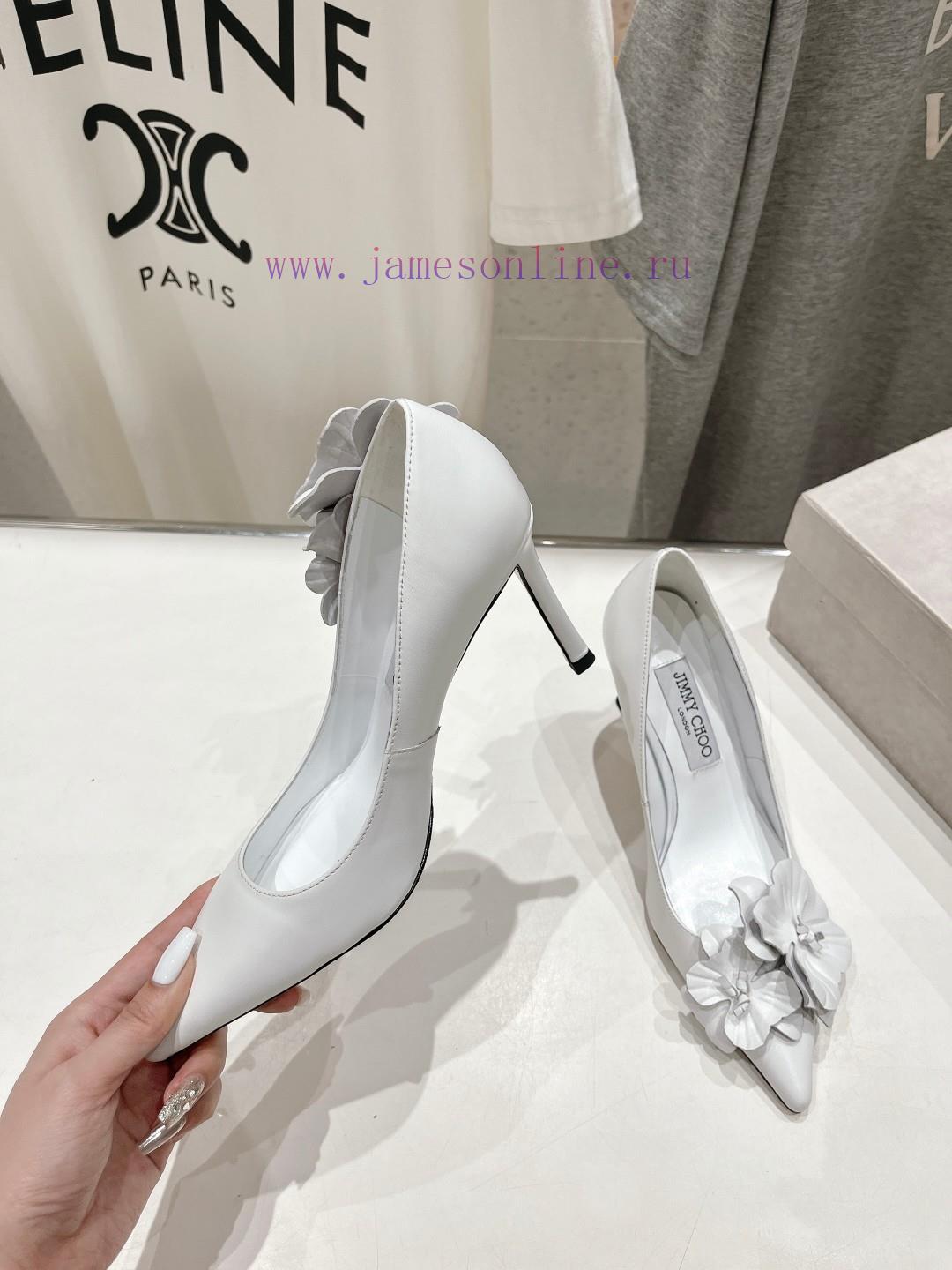 J * MMY CHOO * | JC/Jimmy Week 2024 Spring/Summer New AMITA/FLOWERS 45 Series Barefoot High dp2aue24 - Image 3