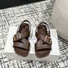 Couple styleLOEWE 24/Spring/Summer New Cross Leather Wrap Boken Shoes Beach Shoes Cool Slipp1ntqqni3