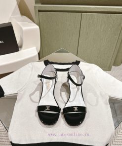 | ²⁰²4 𝐬𝐬  🤍🤎𝐂𝐡 * 𝐧𝐞𝐥 Chanel Hot selling Genuine Silk One Belt SandalsThe upper of the shhmgvwg2i
