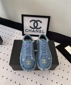 Chanel's new fringed canvas shoes are top-notch and can add fashionable temperament to varioh5glijj6
