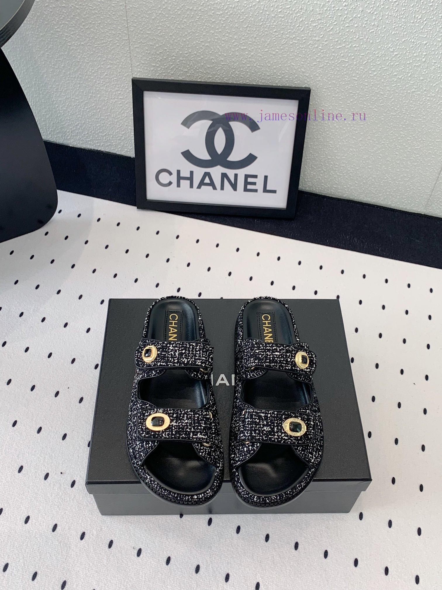 Chanel's new half drag beach shoes are top-notch, simple, versatile and versatile tools. Orim129e3u0 - Image 2
