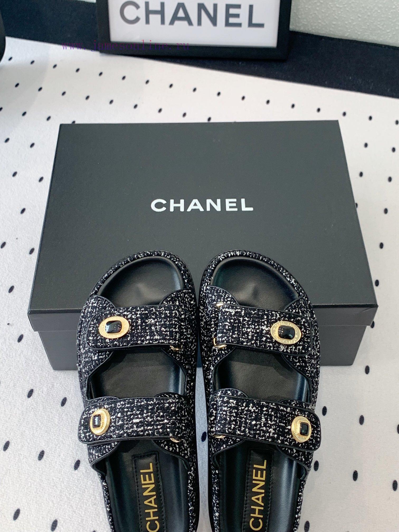 Chanel's new half drag beach shoes are top-notch, simple, versatile and versatile tools. Orim129e3u0 - Image 7