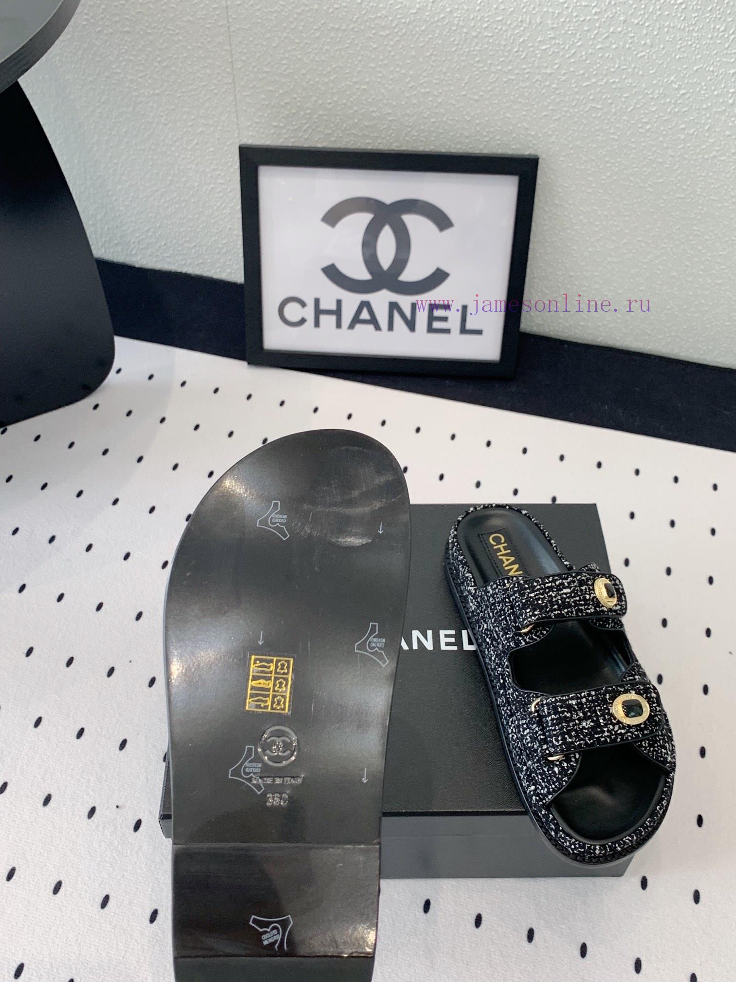 Chanel's new half drag beach shoes are top-notch, simple, versatile and versatile tools. Orim129e3u0 - Image 10