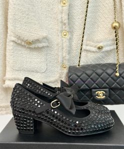 Chanel | Chanel 24P Autumn/Winter New Product ShowBow Water Diamond Mary Jane ShoesThe Most 7c4sr4s0