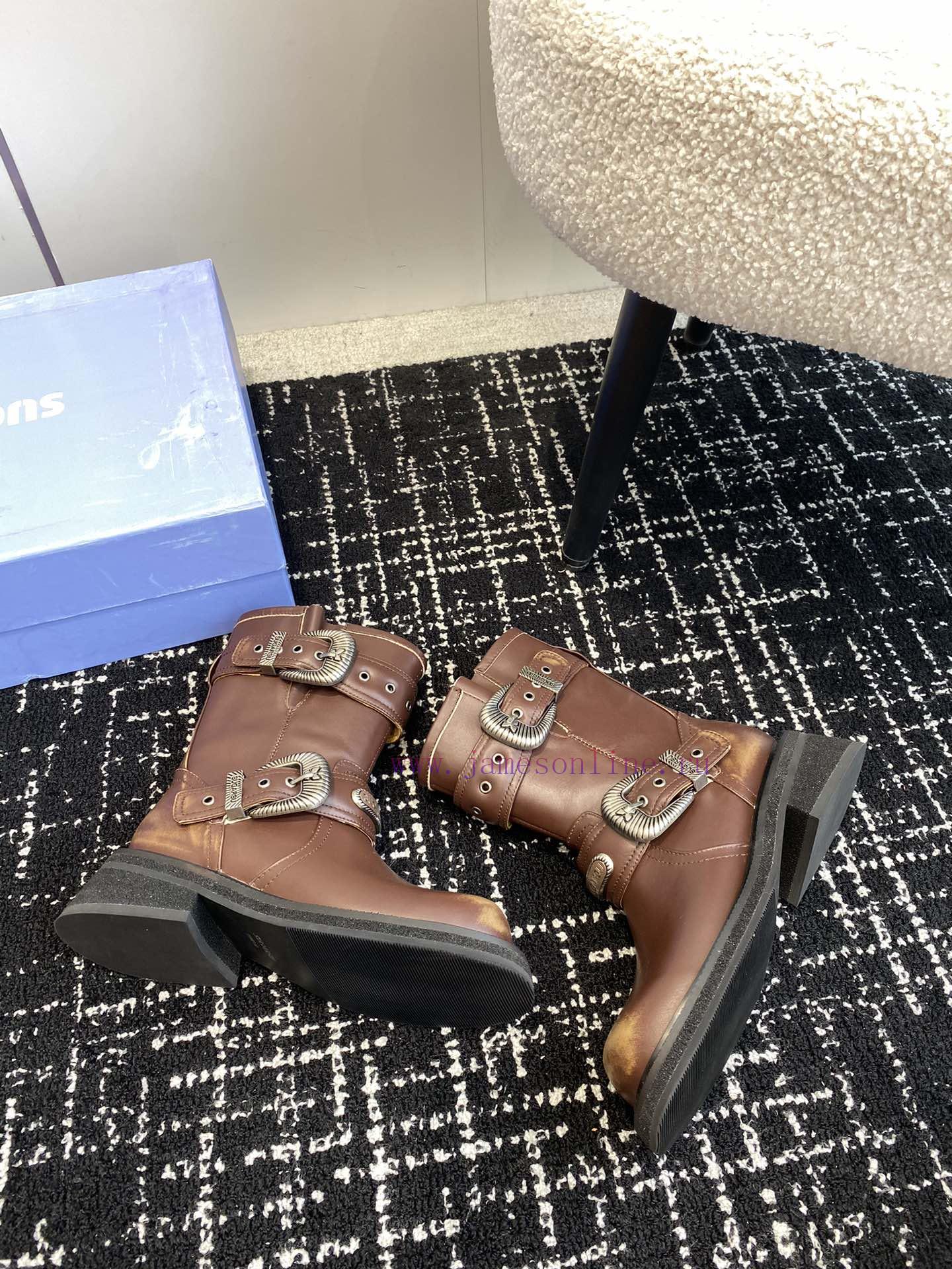 Top qualitysugarsu ss24 new arrival~SUGARSU 24ss | New Autumn/Winter Knight BootsRetro knigho4qskscp - Image 7