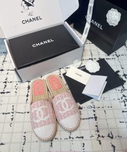 Chanel 2024 Summer New Bead Embroidered Fisherman's SlippersThese slippers are my savior thiwuuadwwm