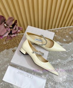 Jimmy Choo | Zhou Yangjie's Classic Diamond Belt Mary Jane Shoes Single Shoes———————————The k6k4j9nu