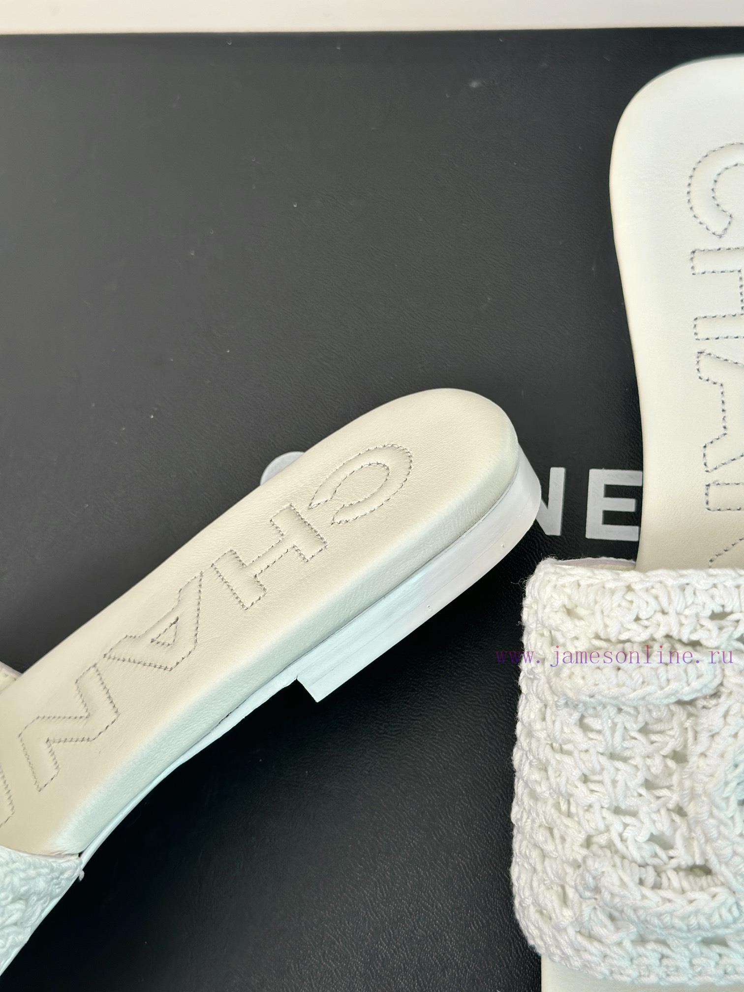 Chanel | Chanel 24P New ProductKnitted Double C Flat Flat SlippersA must-have cool mop serie6t11xxlh - Image 7