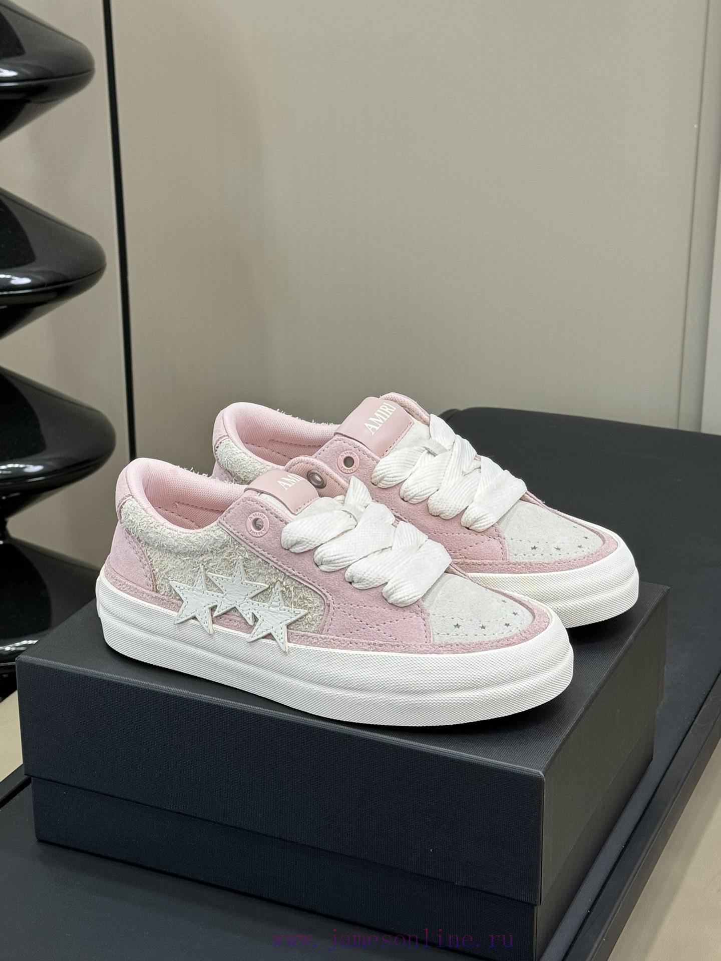 Amiri fw24 new arrival~Amiri 24 Autumn/Winter Sunset Skate Couple's Star Shoes are so beautiru56rczn