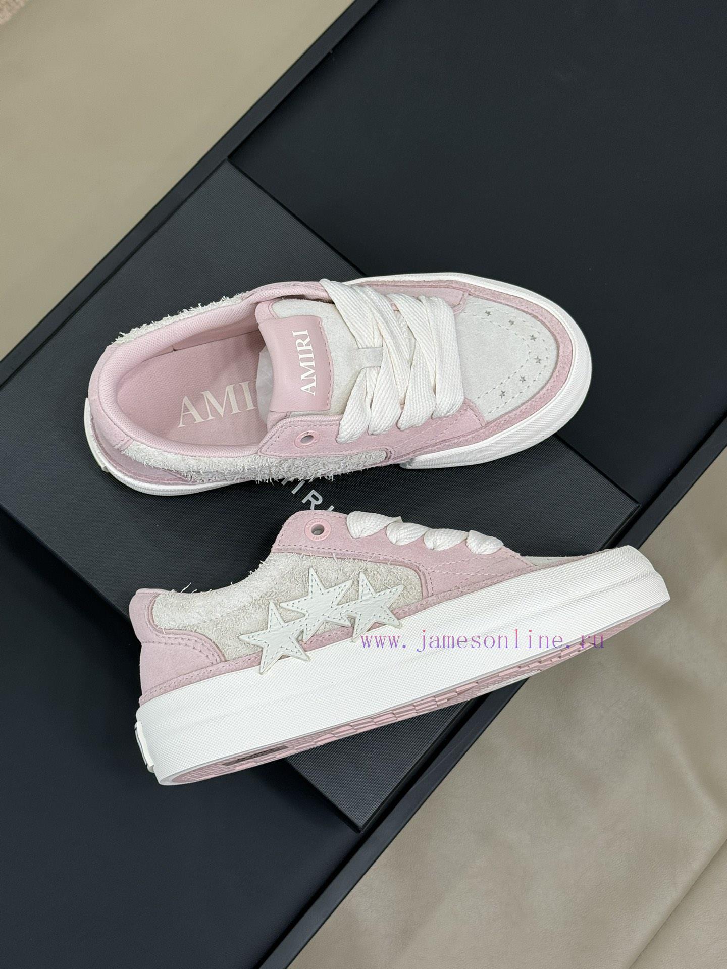 Amiri fw24 new arrival~Amiri 24 Autumn/Winter Sunset Skate Couple's Star Shoes are so beautiru56rczn - Image 5