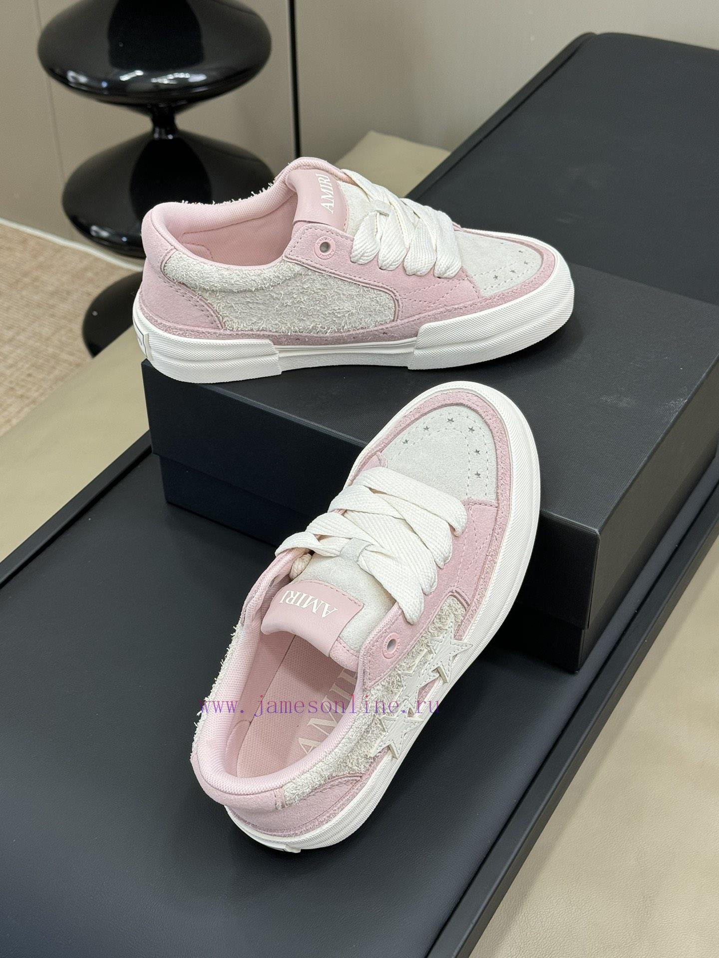 Amiri fw24 new arrival~Amiri 24 Autumn/Winter Sunset Skate Couple's Star Shoes are so beautiru56rczn - Image 6