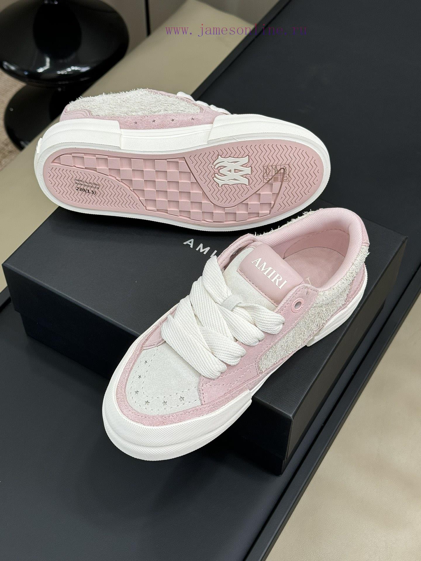Amiri fw24 new arrival~Amiri 24 Autumn/Winter Sunset Skate Couple's Star Shoes are so beautiru56rczn - Image 7