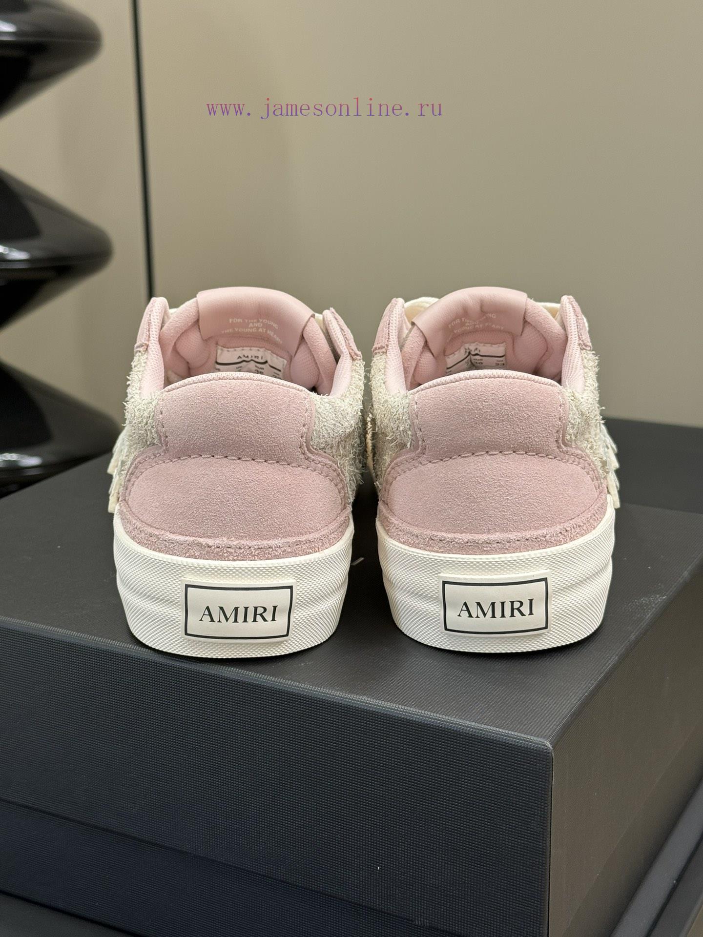 Amiri fw24 new arrival~Amiri 24 Autumn/Winter Sunset Skate Couple's Star Shoes are so beautiru56rczn - Image 8