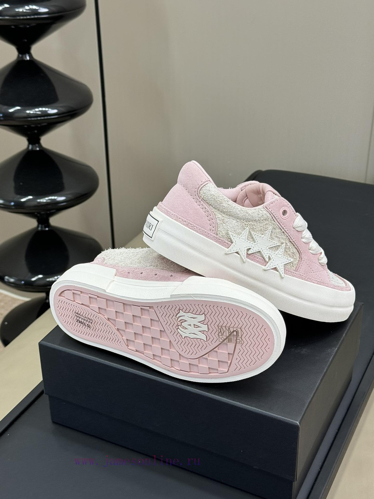 Amiri fw24 new arrival~Amiri 24 Autumn/Winter Sunset Skate Couple's Star Shoes are so beautiru56rczn - Image 10