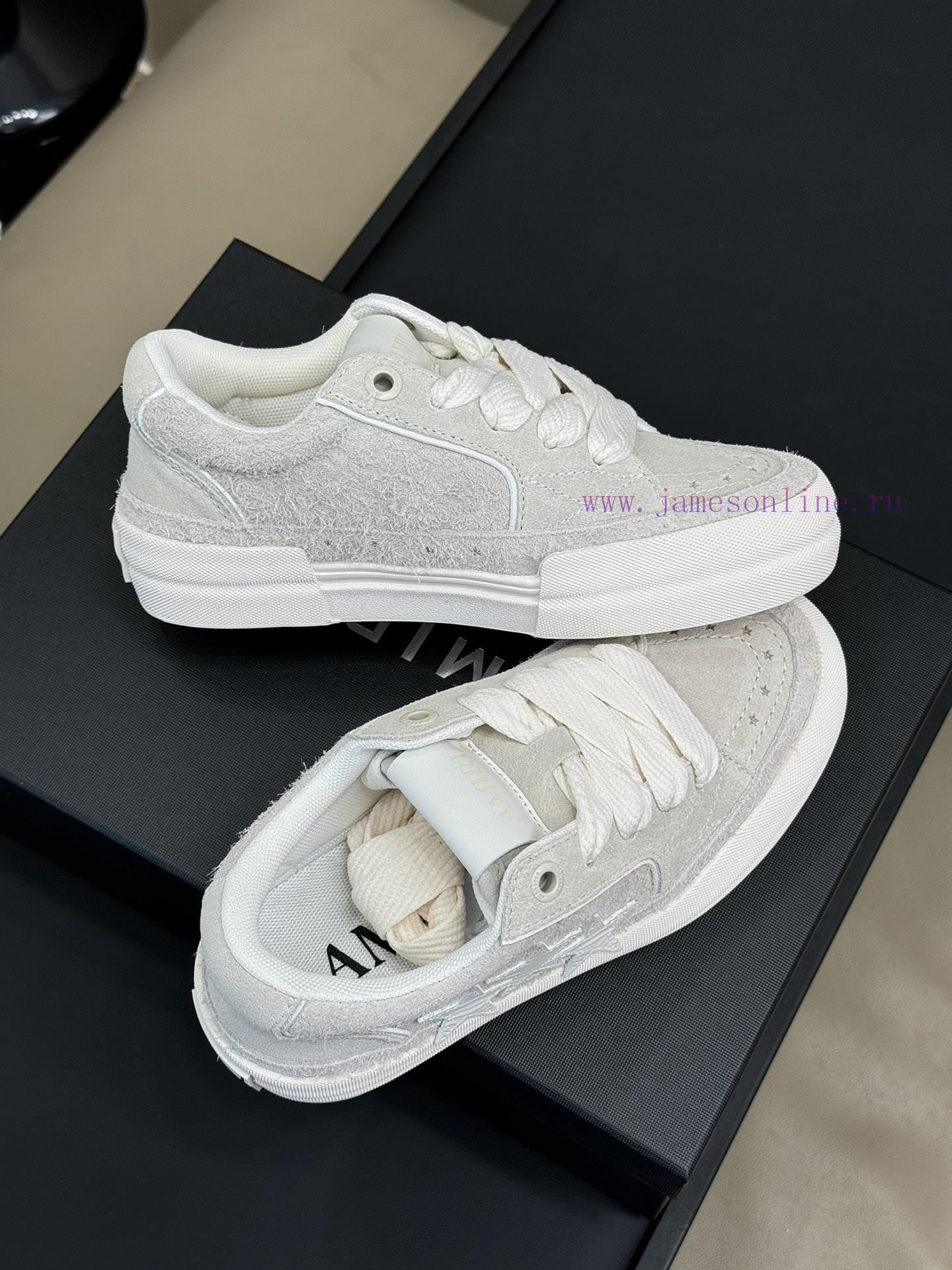 Amiri fw24 new arrival~Amiri 24 Autumn/Winter Sunset Skate Couple's Star Shoes are so beautikq02x2pc - Image 4