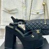 Chanel | Chanel 24P Spring/Summer New ProductsDouble C waterproof platform coarse heel sandaf413c8k7