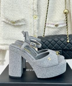 Chanel | Chanel 24P Spring/Summer New ProductsDouble C waterproof platform coarse heel sanda77gffyiz