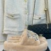 Chanel | Chanel Classic Double C Diamond Thick Bottom Hairy SlippersThe "First to Wear" seriypl1opnz