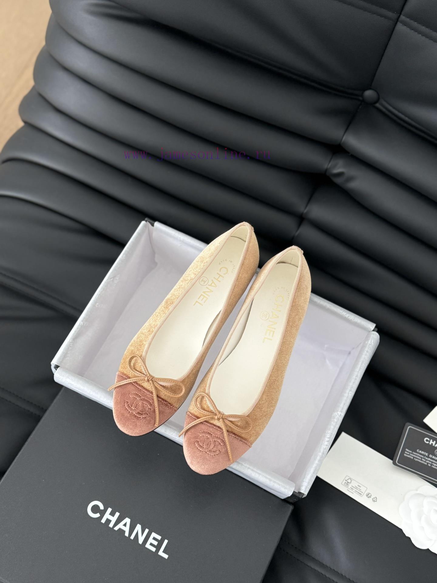 New layoutChanel new color ballet shoesThe classic in the original 11 replica classic is per2an9s1or - Image 3