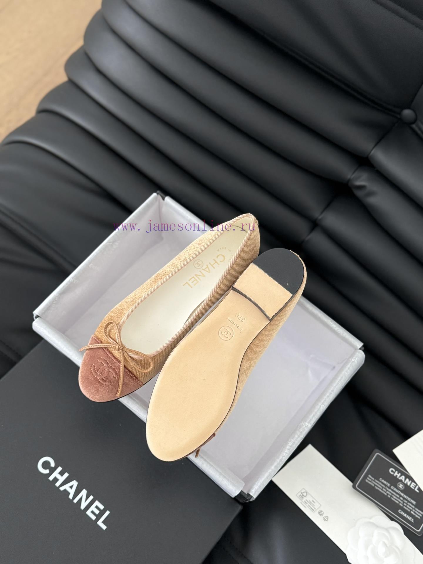 New layoutChanel new color ballet shoesThe classic in the original 11 replica classic is per2an9s1or - Image 7