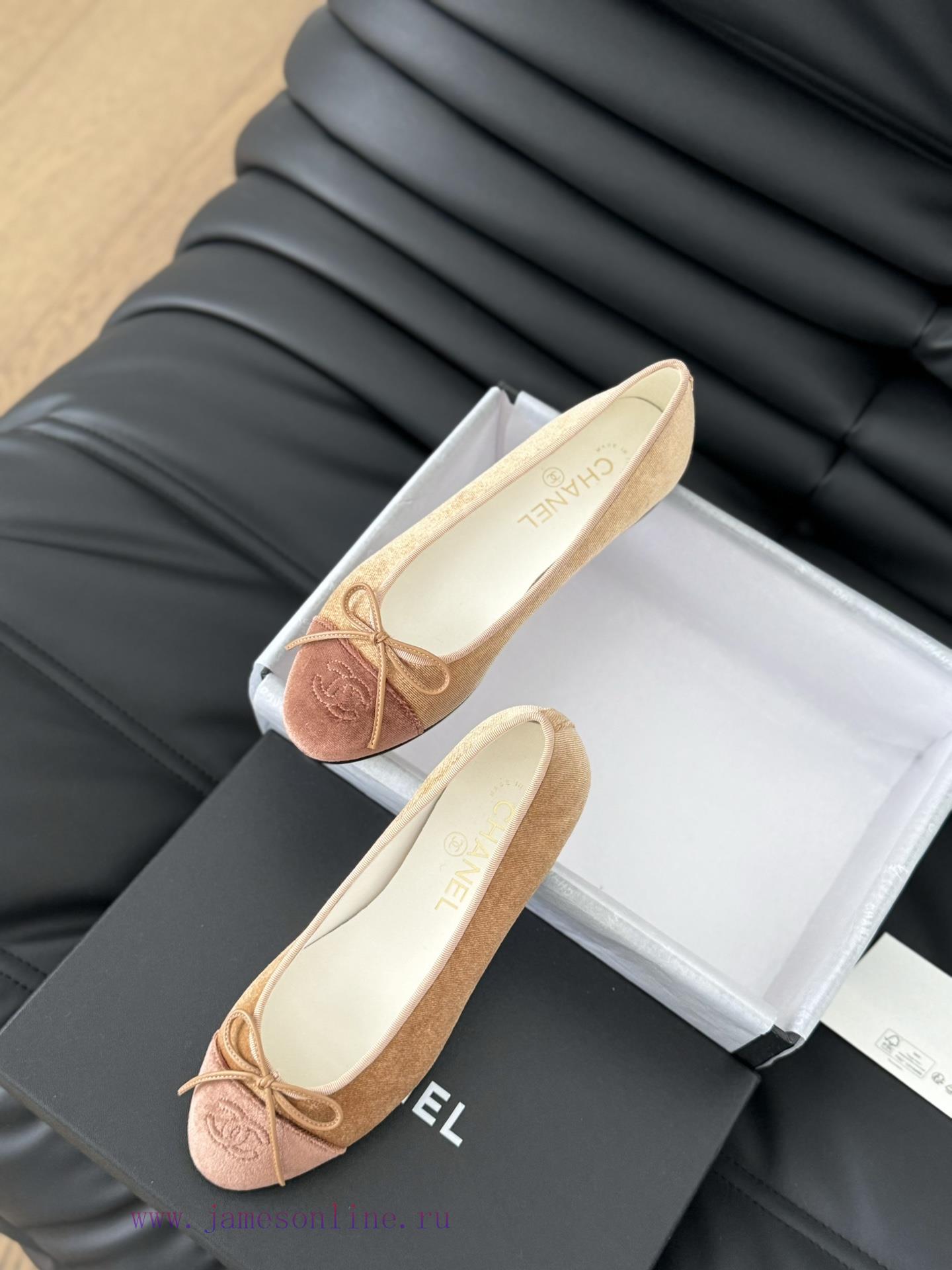 New layoutChanel new color ballet shoesThe classic in the original 11 replica classic is per2an9s1or - Image 10