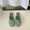 The Row Super Soft Sheepskin Half Slippers with 10000 RecommendationsThe texture that can beflel3e8g