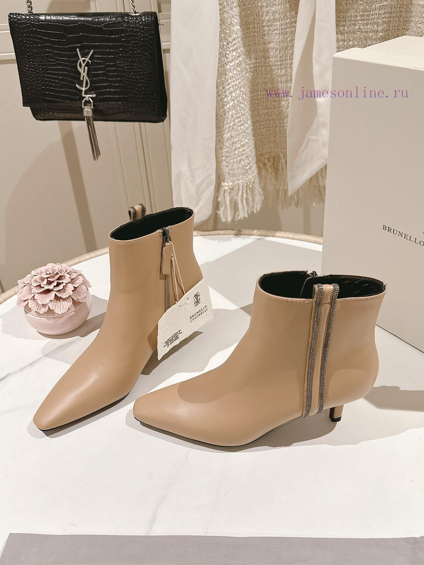 . The classic inspiration of the highest quality Brunello Cucinelli short boots in the markebvb65gcy - Image 3
