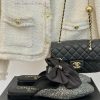 Chanel | Chanel 24P New ProductBig Bow Double C Half Drag SeriesSuper immortal big bow slippruvq9xhz