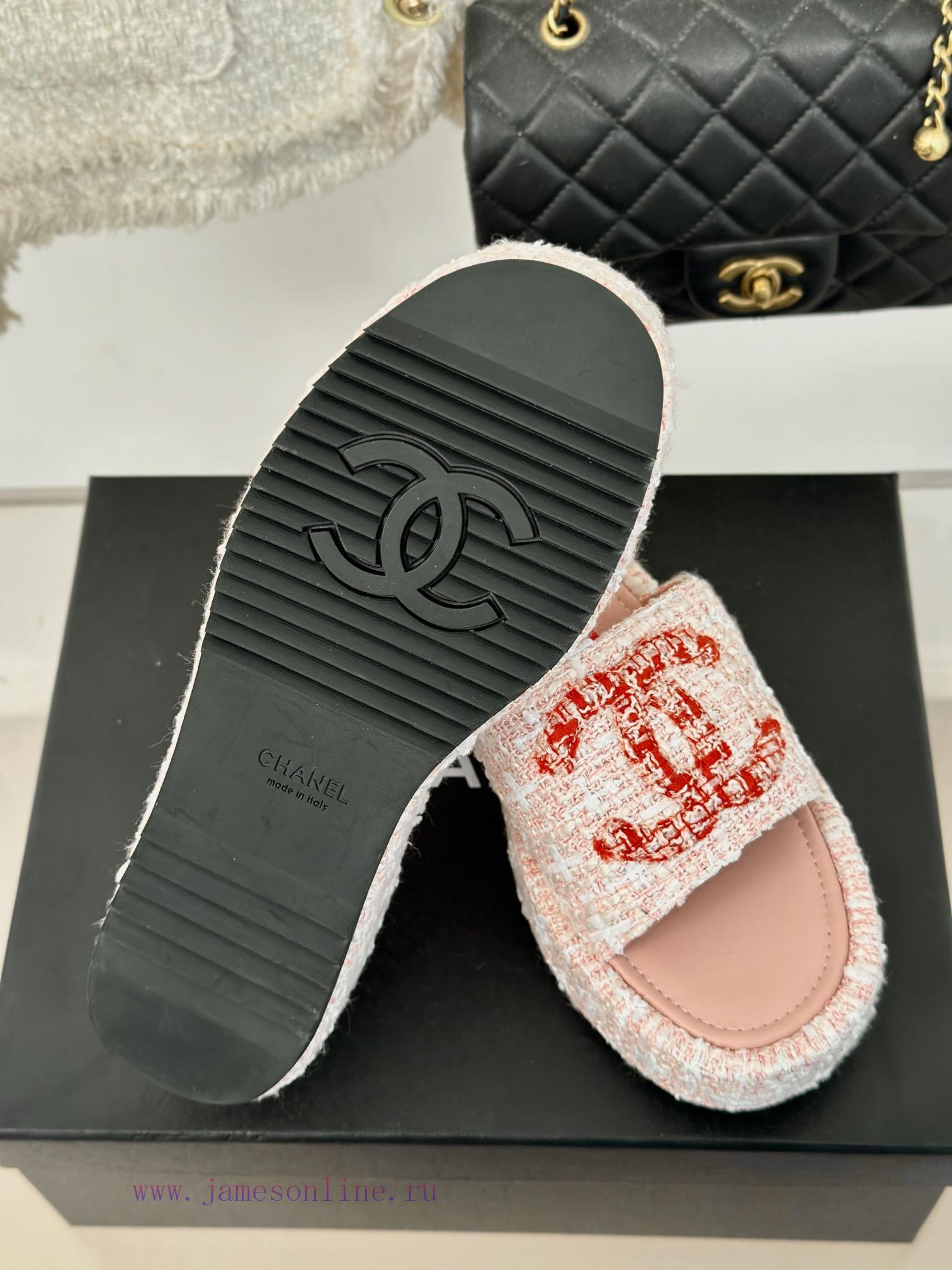 Chanel | Chanel Classic Thick Bottom Large Pair C SlippersMinimalist Double C Design Versatifrjhjvii - Image 10