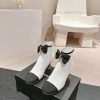 Purchasing grade𝗖𝗛 * 𝗔𝗡𝗟 | | 𝟐𝟎𝟐𝟒 Butterfly knot short boots and shoesTop tier high-end qualmiy67gs2