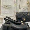 Chanel | Chanel 24P New Product ClassicDouble C thick heel empty sandalsThe shoe upper is makr40vzy4