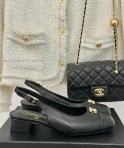Chanel | Chanel 24P New Product ClassicDouble C thick heel empty sandalsThe shoe upper is makr40vzy4