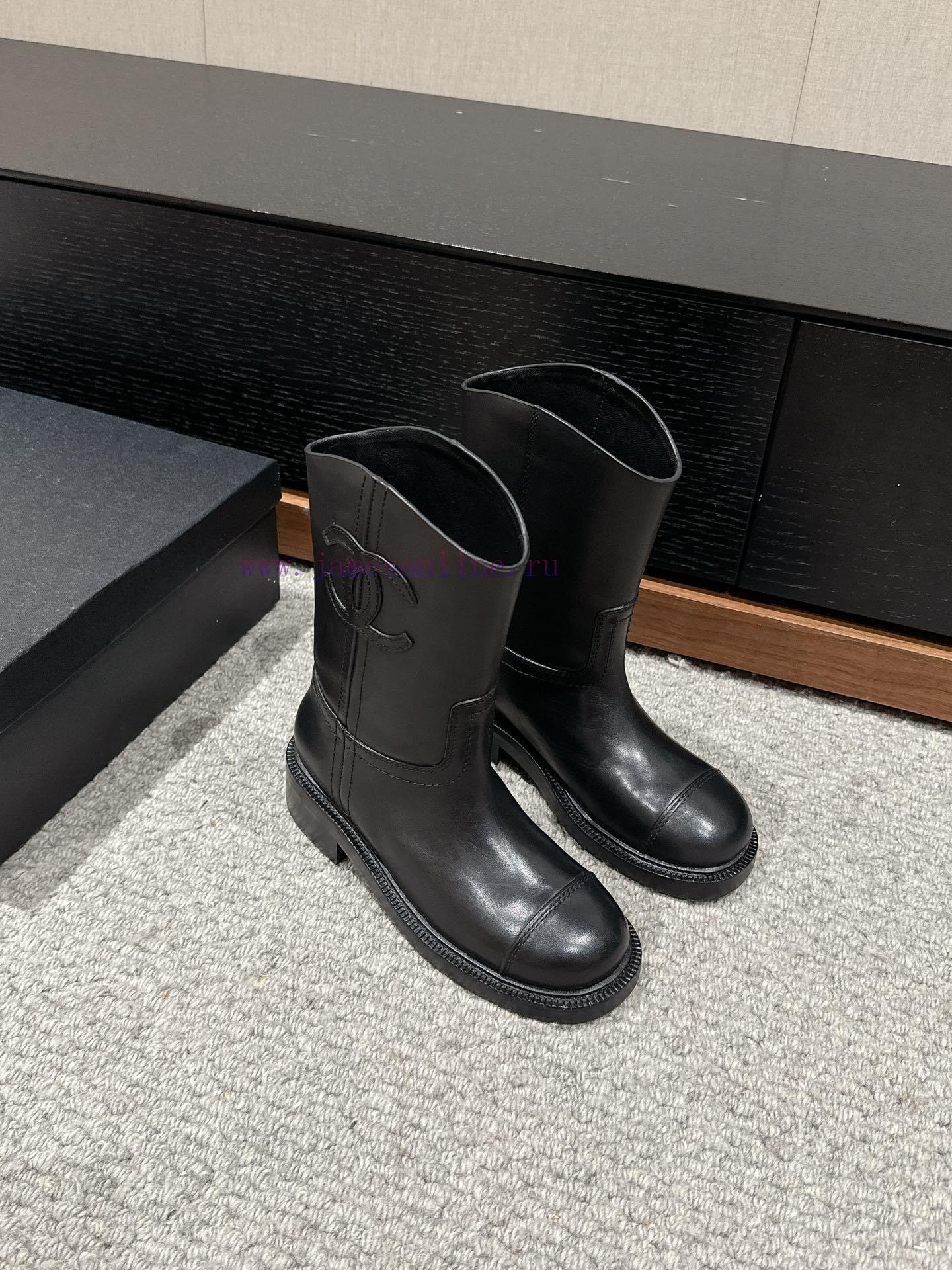 Top qualityChanel fw24 new arrival~Chanel 2024 Autumn/Winter Collection | Short Knight Bootsue3hf3le - Image 3