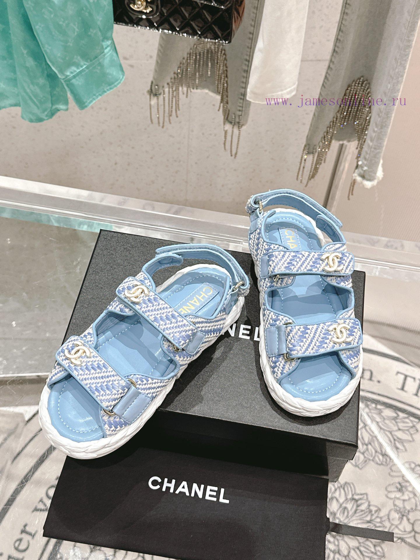 Latest news from 𝗖𝗛𝗔𝗡𝗘𝗟Chanel woolen beach shoes are too explosiveVersatile artifact, super vi1pi0mb - Image 3