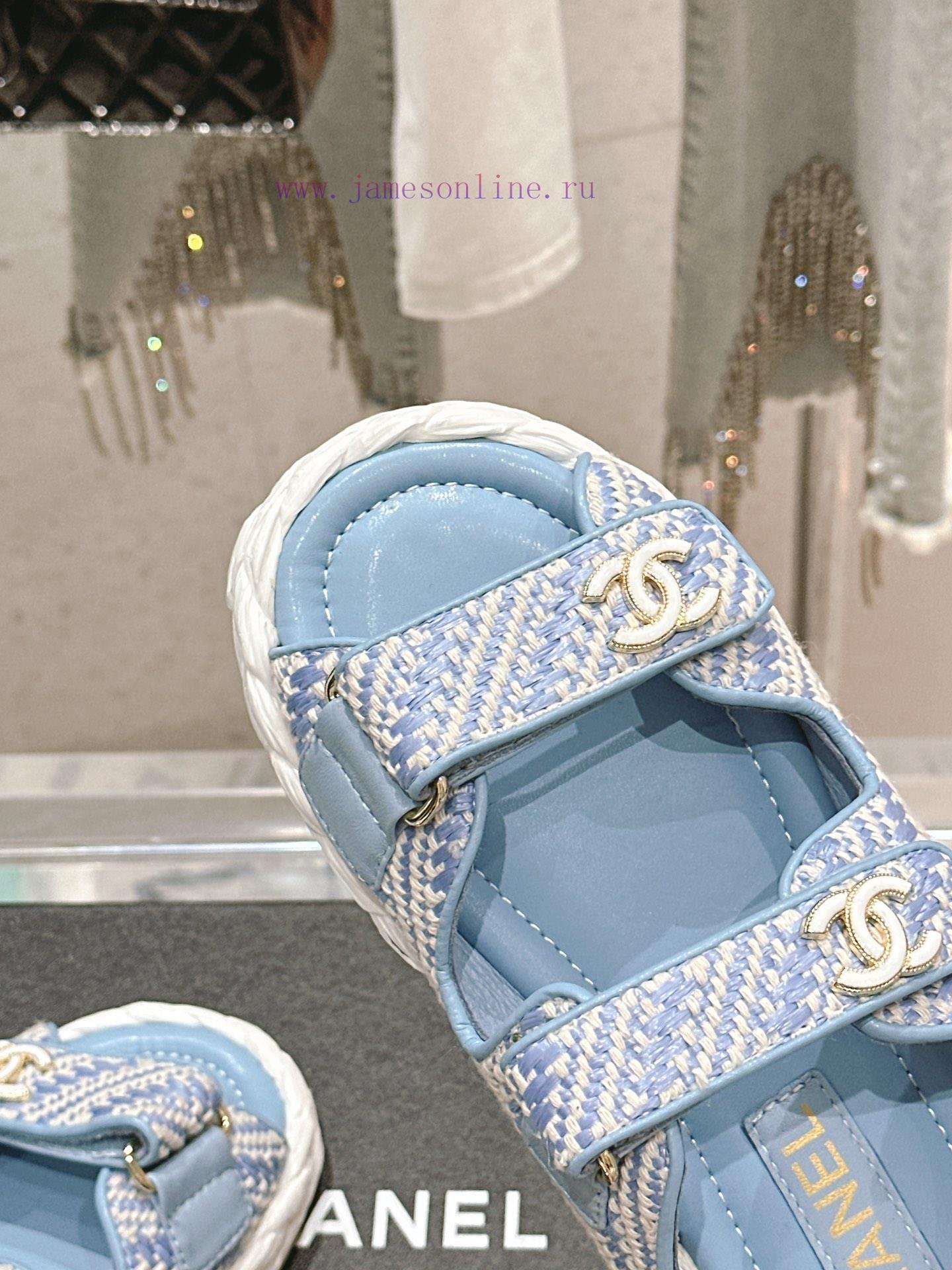 Latest news from 𝗖𝗛𝗔𝗡𝗘𝗟Chanel woolen beach shoes are too explosiveVersatile artifact, super vi1pi0mb - Image 7