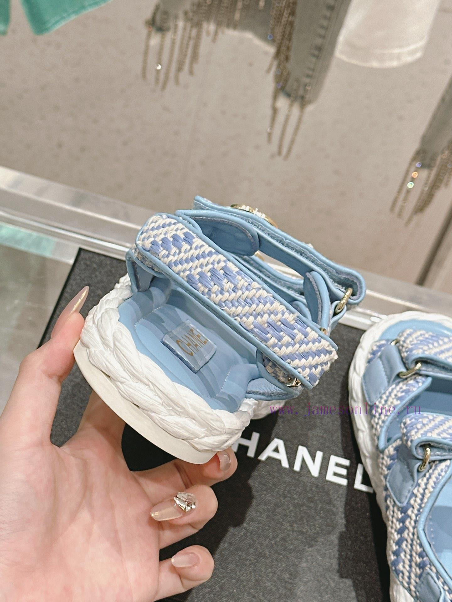 Latest news from 𝗖𝗛𝗔𝗡𝗘𝗟Chanel woolen beach shoes are too explosiveVersatile artifact, super vi1pi0mb - Image 8