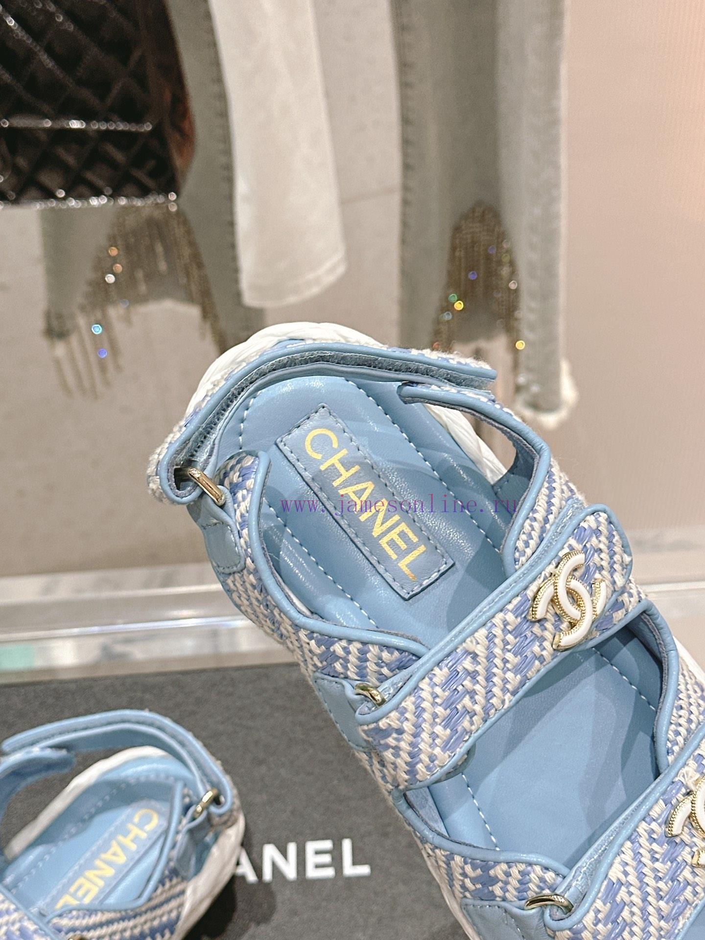 Latest news from 𝗖𝗛𝗔𝗡𝗘𝗟Chanel woolen beach shoes are too explosiveVersatile artifact, super vi1pi0mb - Image 9