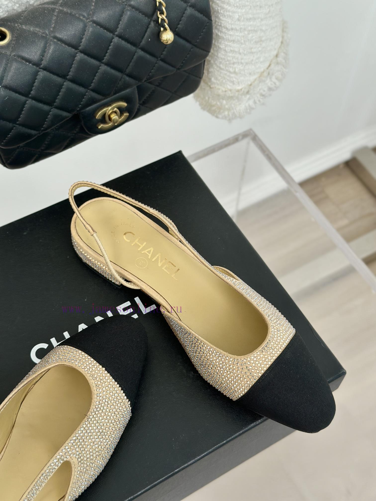 Chanel | Chanel Classic Water Diamond Backhole SandalsThis is probably the legendary princesisf8bguq - Image 6