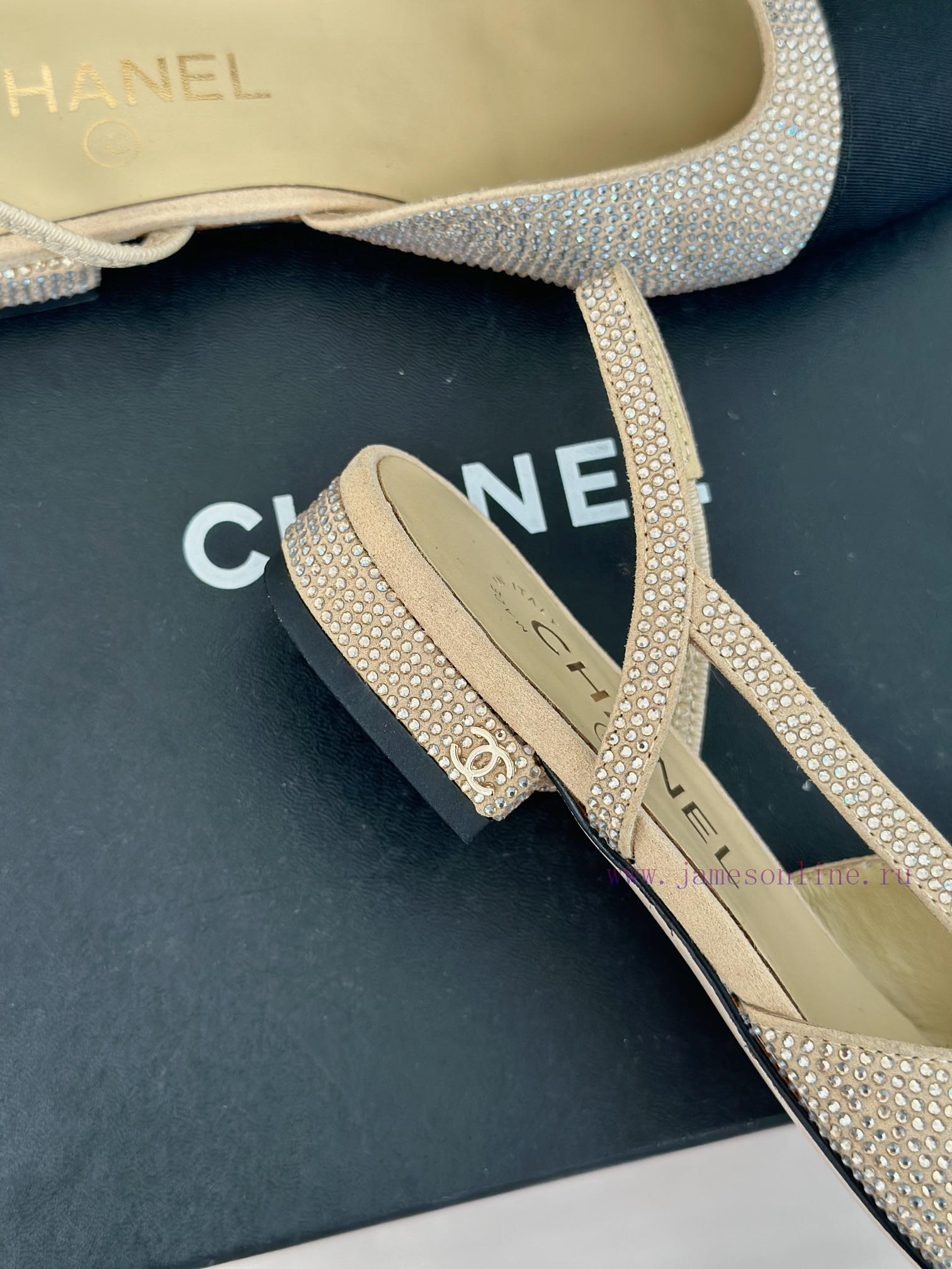 Chanel | Chanel Classic Water Diamond Backhole SandalsThis is probably the legendary princesisf8bguq - Image 7