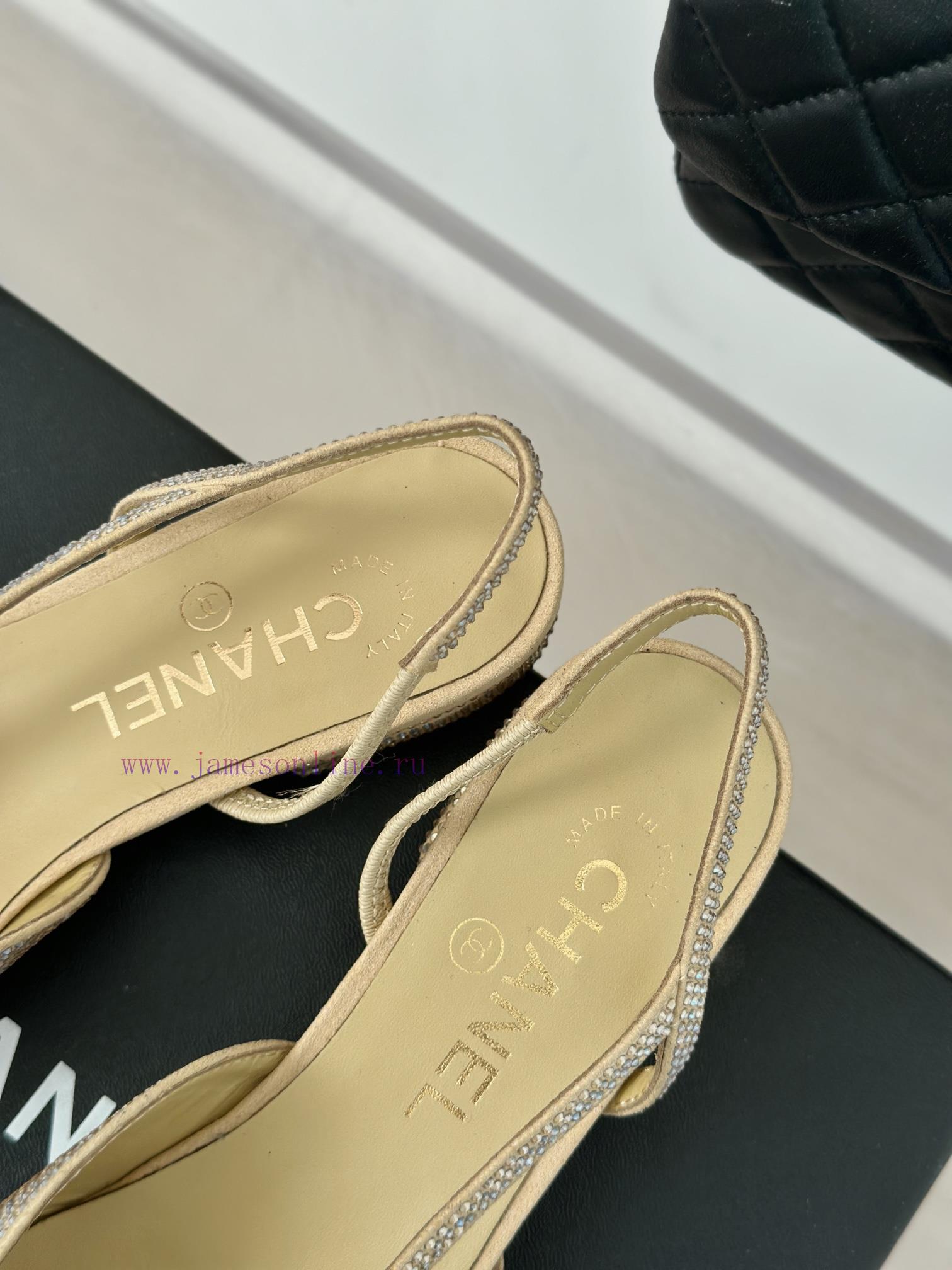 Chanel | Chanel Classic Water Diamond Backhole SandalsThis is probably the legendary princesisf8bguq - Image 9
