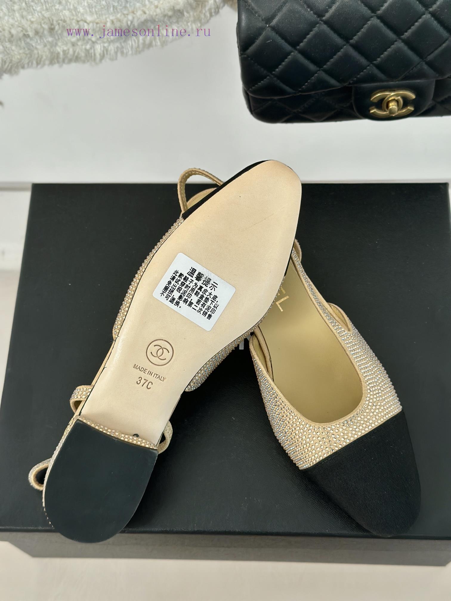 Chanel | Chanel Classic Water Diamond Backhole SandalsThis is probably the legendary princesisf8bguq - Image 10