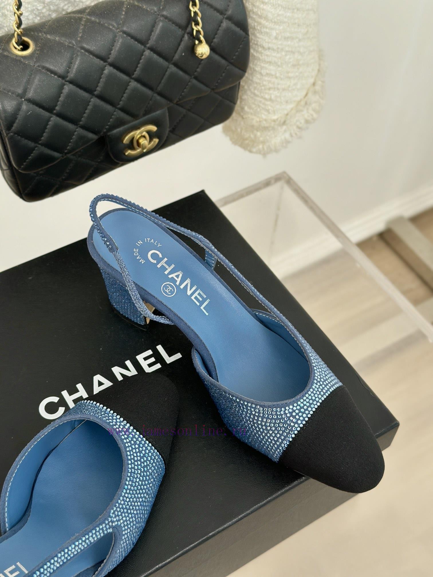 Chanel | Chanel Classic Water Diamond Backhole SandalsThis is probably the legendary princeswccpu13p - Image 6