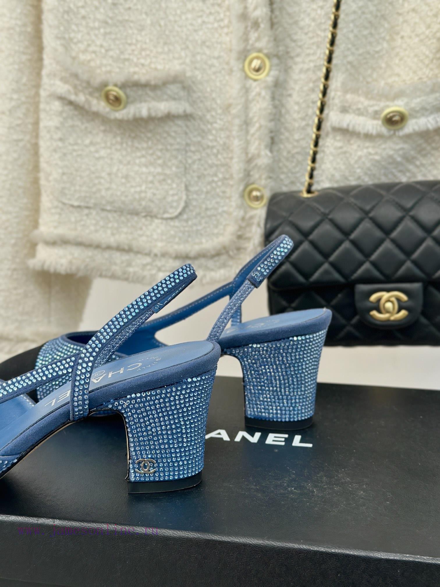 Chanel | Chanel Classic Water Diamond Backhole SandalsThis is probably the legendary princeswccpu13p - Image 7