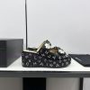 Chanel Chanel 24p Spring/Summer New ProductsSlope heel, thick bottom water platform, full ofv8f21dkg