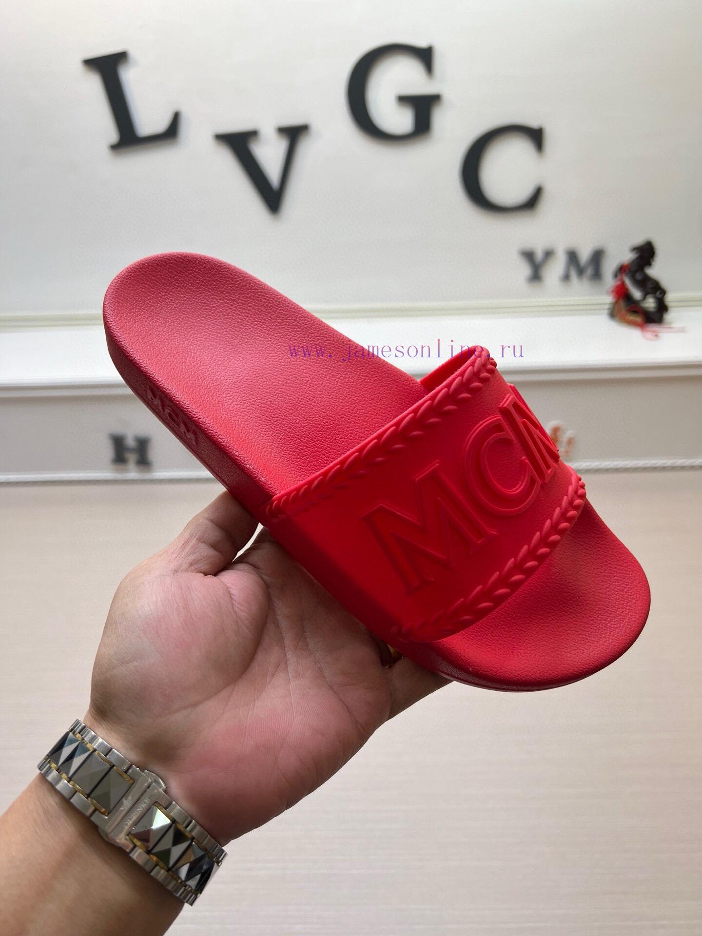 MCM's latest popular fashion slippers, with original 11 mold opening on the official website5umgo3yl