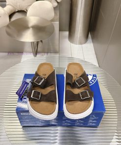 Birkenstock Birkenstock sandals in the same style as Kendou/White Lily2024 Spring New Arizon00i6temn