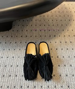 New Dries Van Noten fringed Mueller slippersFashion only takes 1 second to go out. Mica colo5ncfzm00