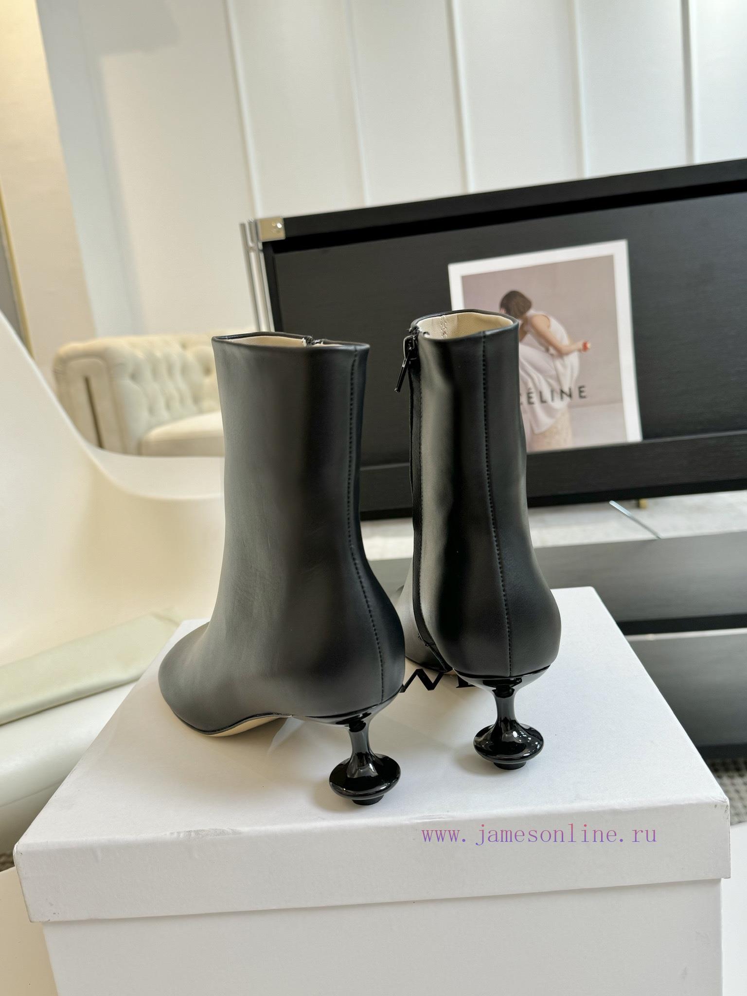 (4.5cM)LOEWE LOEWE 24vs Latest Explosive SeriesRound headed vase and short boots24 years of 0b9n2s13 - Image 5